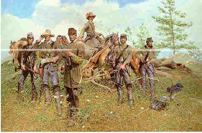 Native Sons: The Black Horse Cavalry, by Don Prechtel, 1985